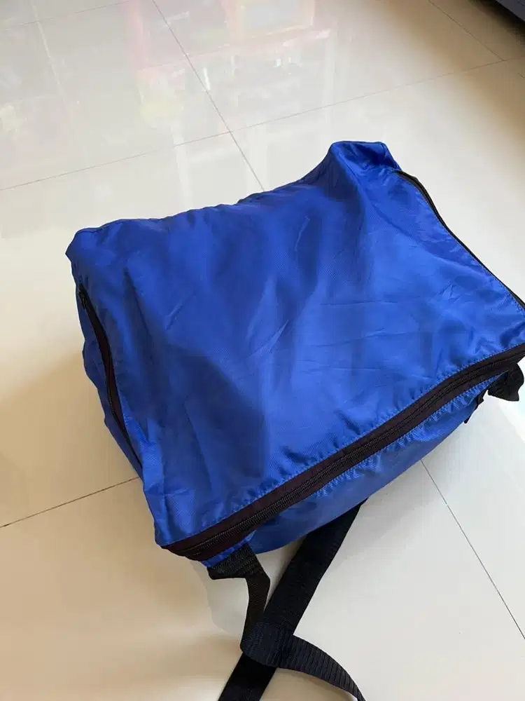 Cover mobil minibus - warna biru