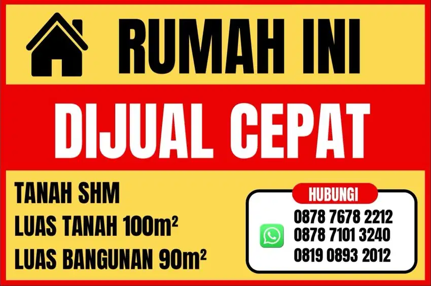 Rumah Dijual Cepat Pesanggrahan