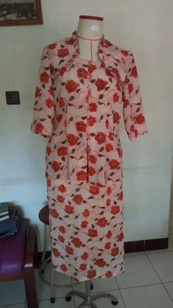 1 set baju + rok vintage