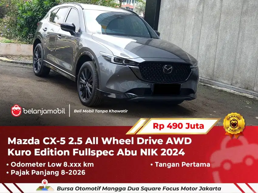 [ 4X4 ] Mazda CX5 CX-5 CX 5 2.5 AWD Kuro Edition Abu 2024/2025