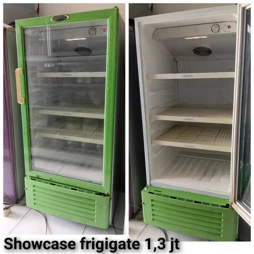 Showcase pendingin bekas bergaransi
