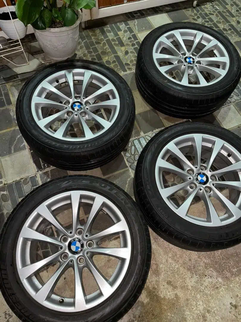 velg bmw f30 lci style 395 ring 17 pcd 5x120 fit to e46 e36 e90 f30