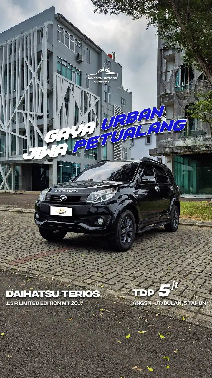 Type Tertinggi DP 5 JT(Daihatsu Terios 1.5 R Adventure Limited Edition
