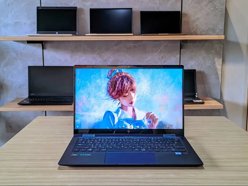 LAPTOP SECOND HP DRAGONFLY TOUCHSCREEN 2 IN 1 CORE i5 GEN 8 FULLSET