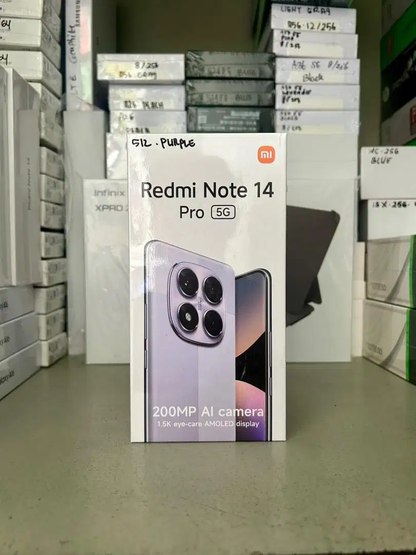 redmi note 14 pro 5g 12/512 new promo