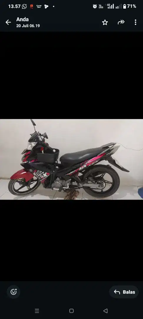 Di jual jupiter mx 135