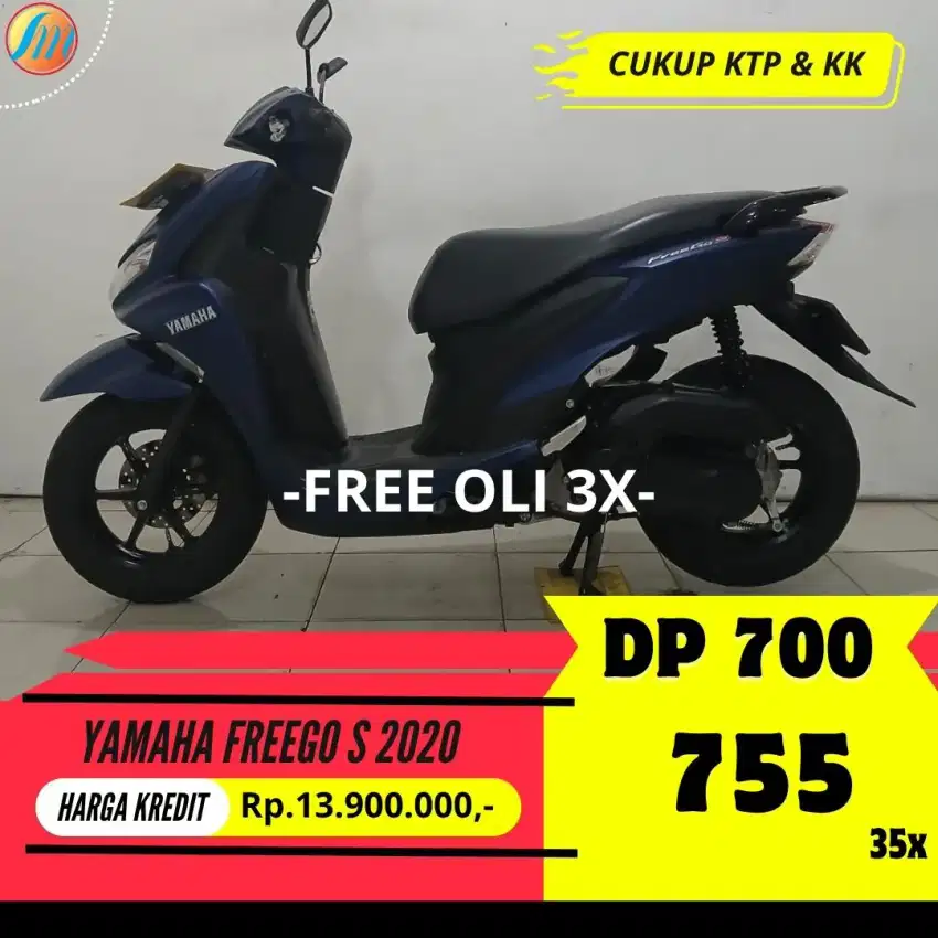 YAMAHA FREEGO S 2020 KREDIT DP CUMA 700RIBU ANGSURAN SANGAT RINGAN