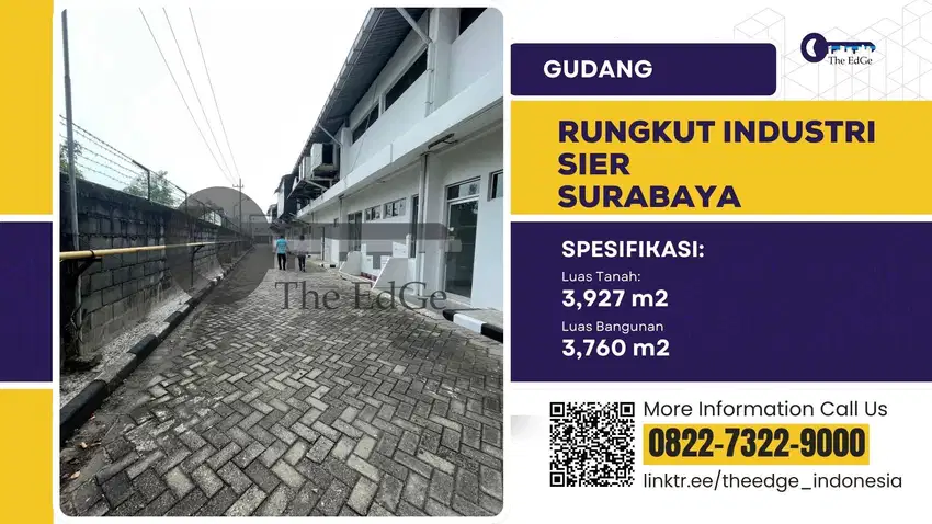 Jual Gudang Rungkut Industri Sier Surabaya Banyak Pilihan - The EdGe