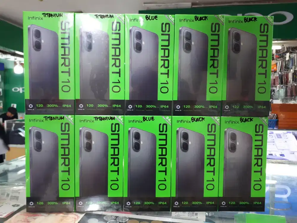 Infinix Smart 10 8/64gb Dan 8/128gb New