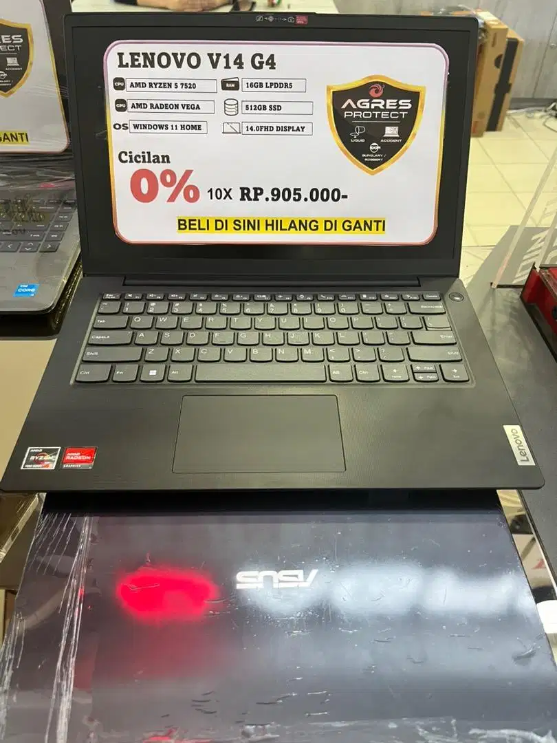 CICILAN LAPTOP LENOVO V14 G4 cukup KTP aja
