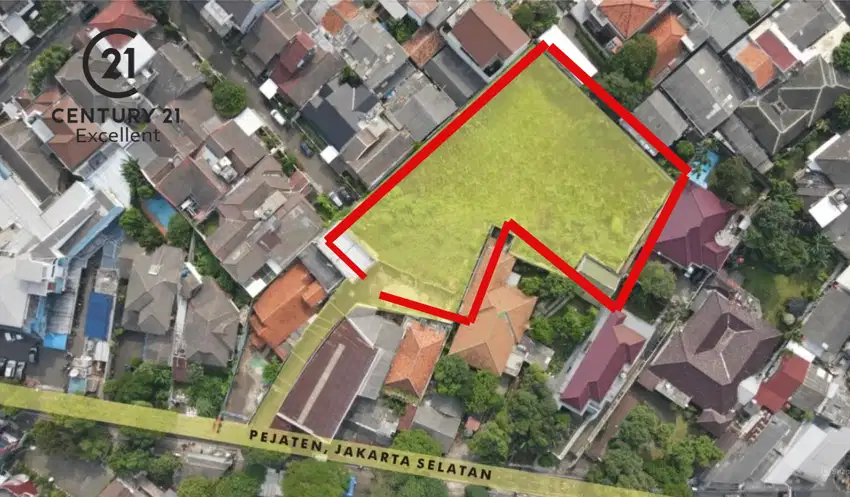 Dijual Tanah Bsa Utk Perumahan Atau High Risk Building Di Pejaten