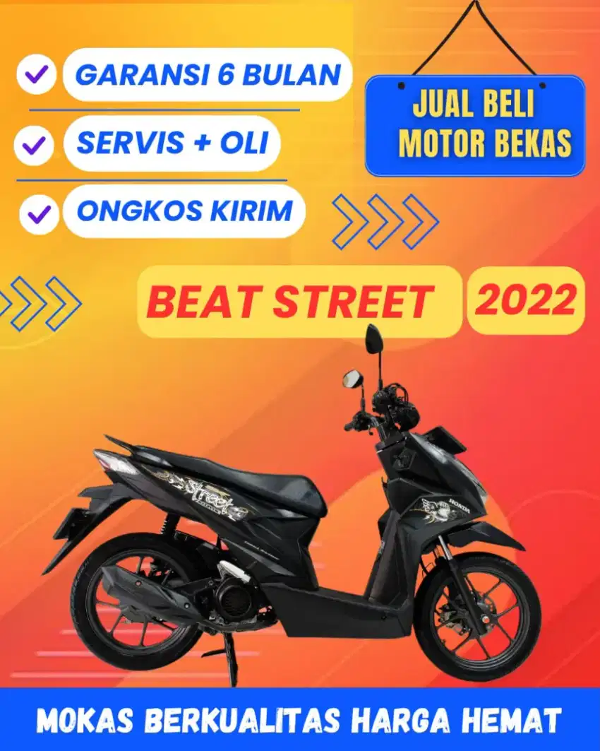 HONDA BEAT STREET TAHUN 2022 RENDI