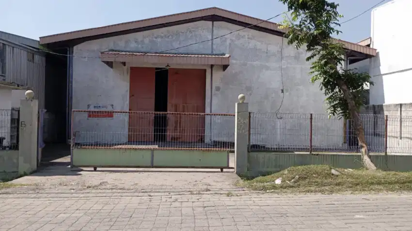 Disewakan gudang di kawasan industri candi