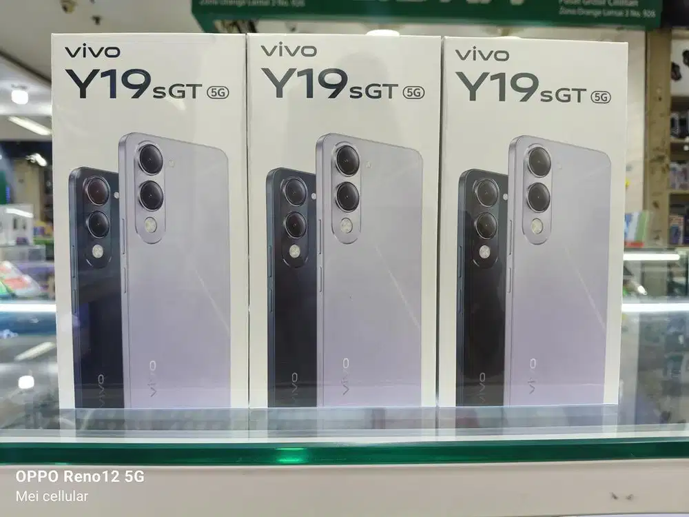 Vivo y19s Gt 5G ram 8gb/256gb baru segel garansi resmi bisa tt kredit