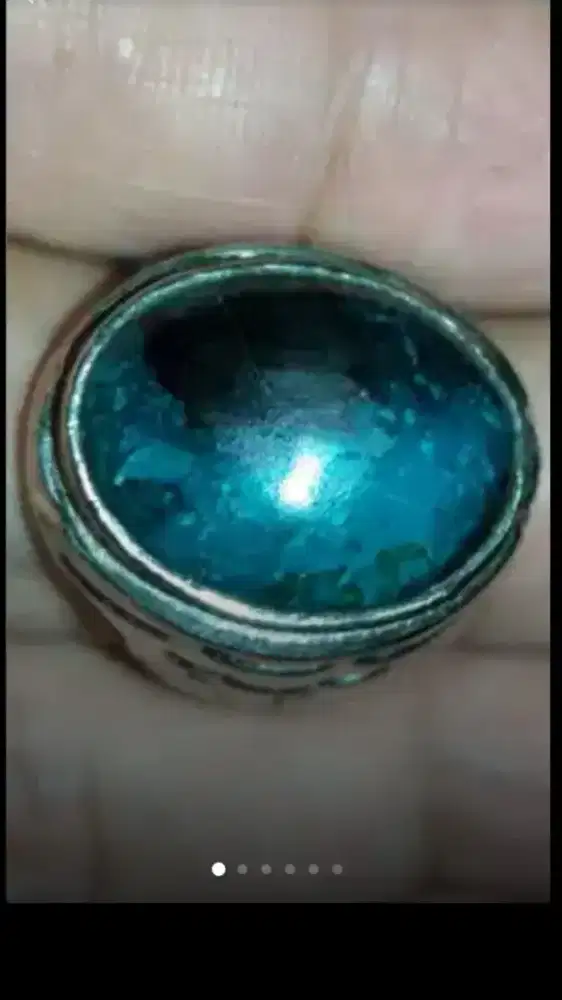 Jualnl Batu Cincin Bacan Doko Coklat Kembang Antique