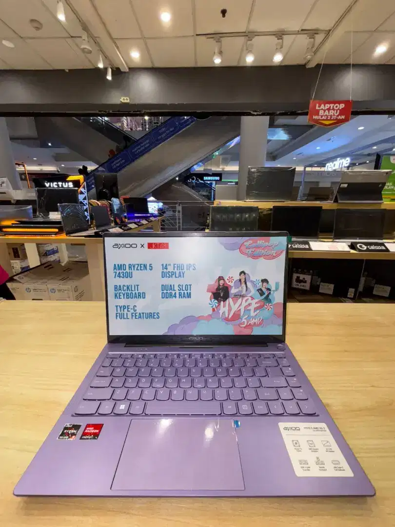 Kredit Laptop AXIOO HYPE 5 X5-2LOLLIPOP