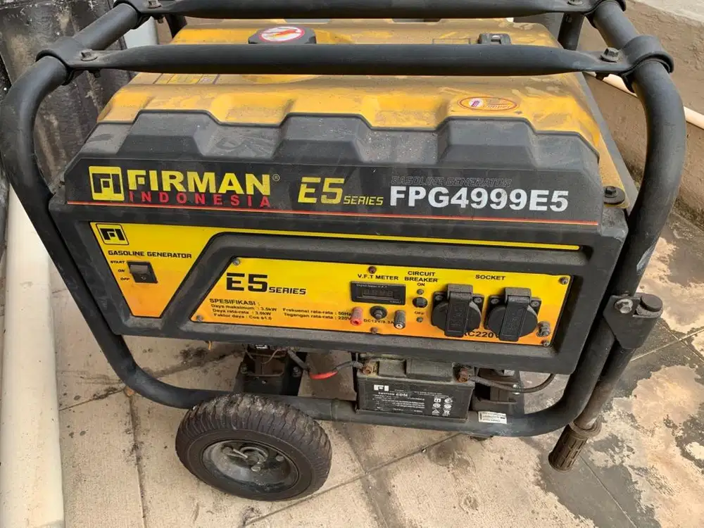 Genset firman fpg4999e5 3500 watt