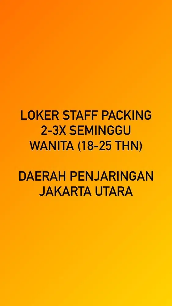 Loker staff packing