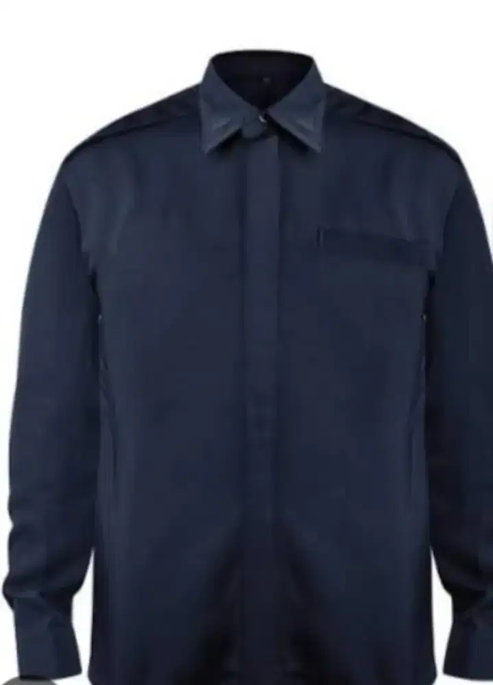 Baju safari terbaru navy