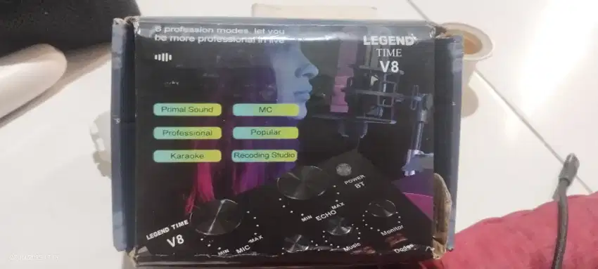 Soundcard V8 Legend Time