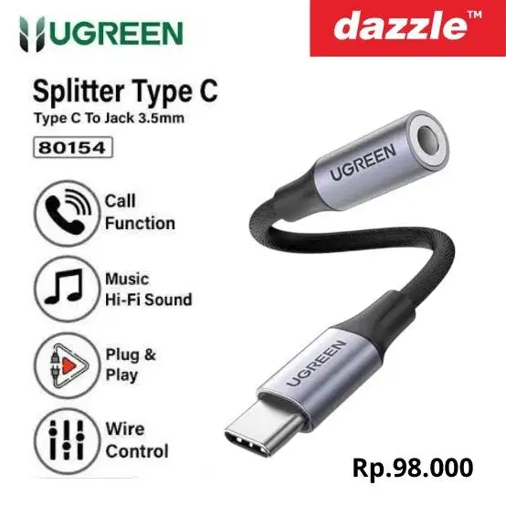 sepliter ugreen c to jack