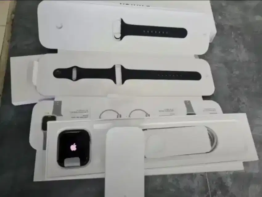 Jual Apple watch SE 44mm 44 ibox digimap ori fullset midnight