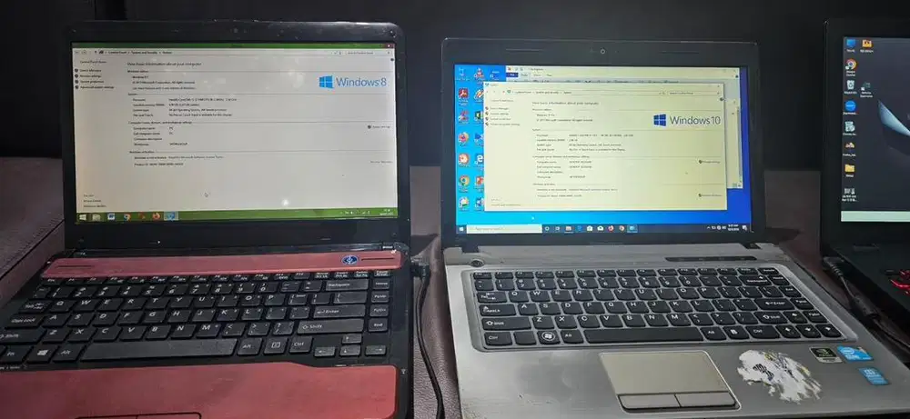 Jual laptop fujitsu & Lenovo