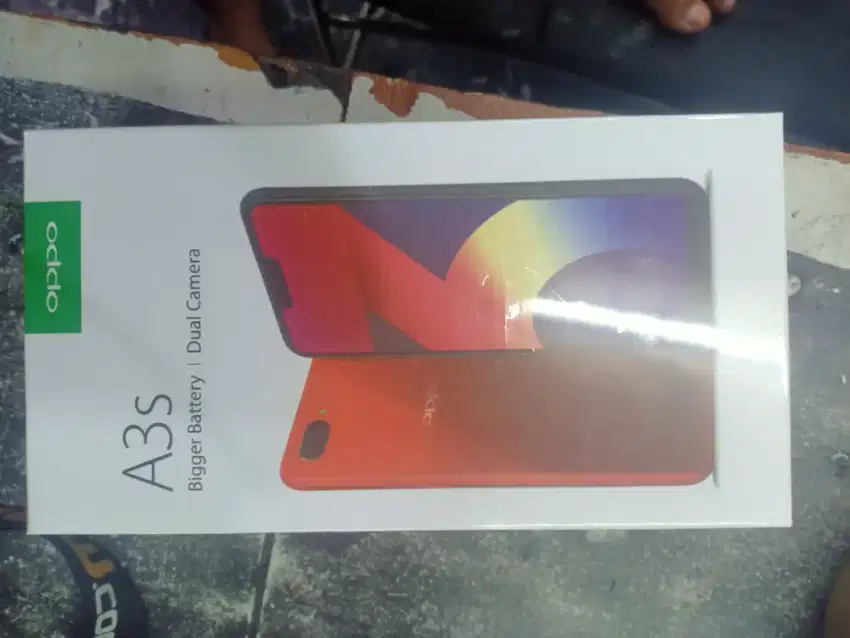 Masih segel hp Oppo a3s ram 6/128