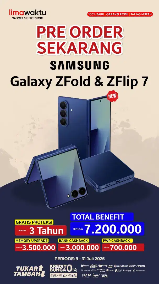 OPEN PO SAMSUNG GALAXY Z FLIP 7 BISA TUKAR TAMBAH NEGO SAMPAI DEAL