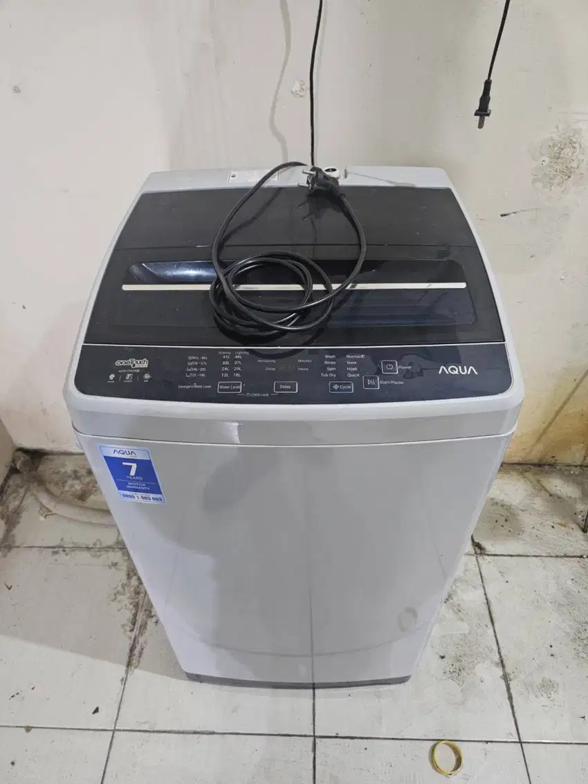 Dijual Mesin Cuci Aqua 1 Tabung