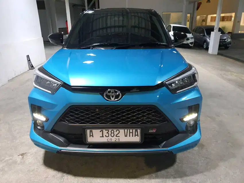 Toyota Raize 1.0T GR Sport TSS AT 2023 Biru  PREMIUM A1382VHA