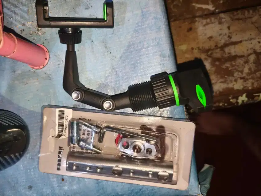 Bracket tambahan plus holder jepit mobil BU