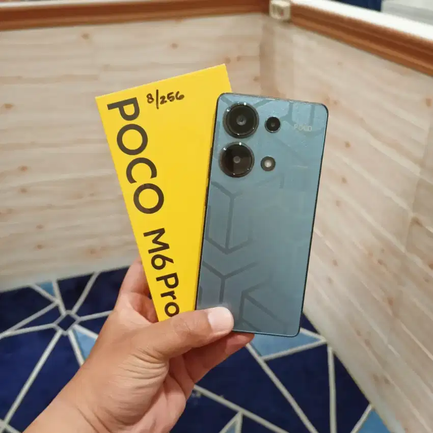 Xiaomi Poco M6 Pro 8/256 Gb Mulus Like New Fullset Resmi Garansi