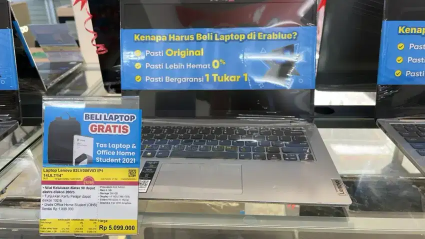 Credit Laptop Lenovo cicilan bunga mulai 0% free hingga 2x cicilan