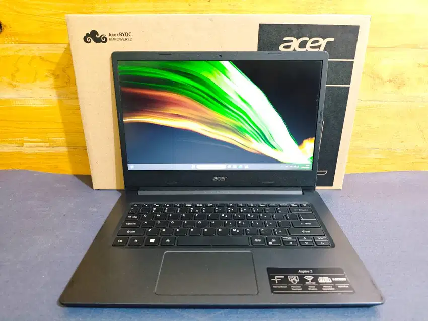 ACER A314-22 Slim AMD Athlon 3020e RAM 8GB SSD 256GB Fullset