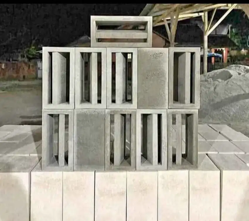Jual bahan bangunan. Rosterbeton