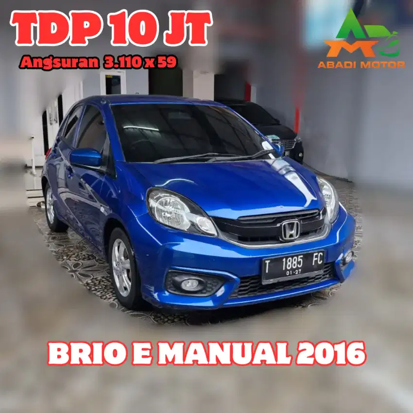 HONDA BRIO E MANUAL 2016