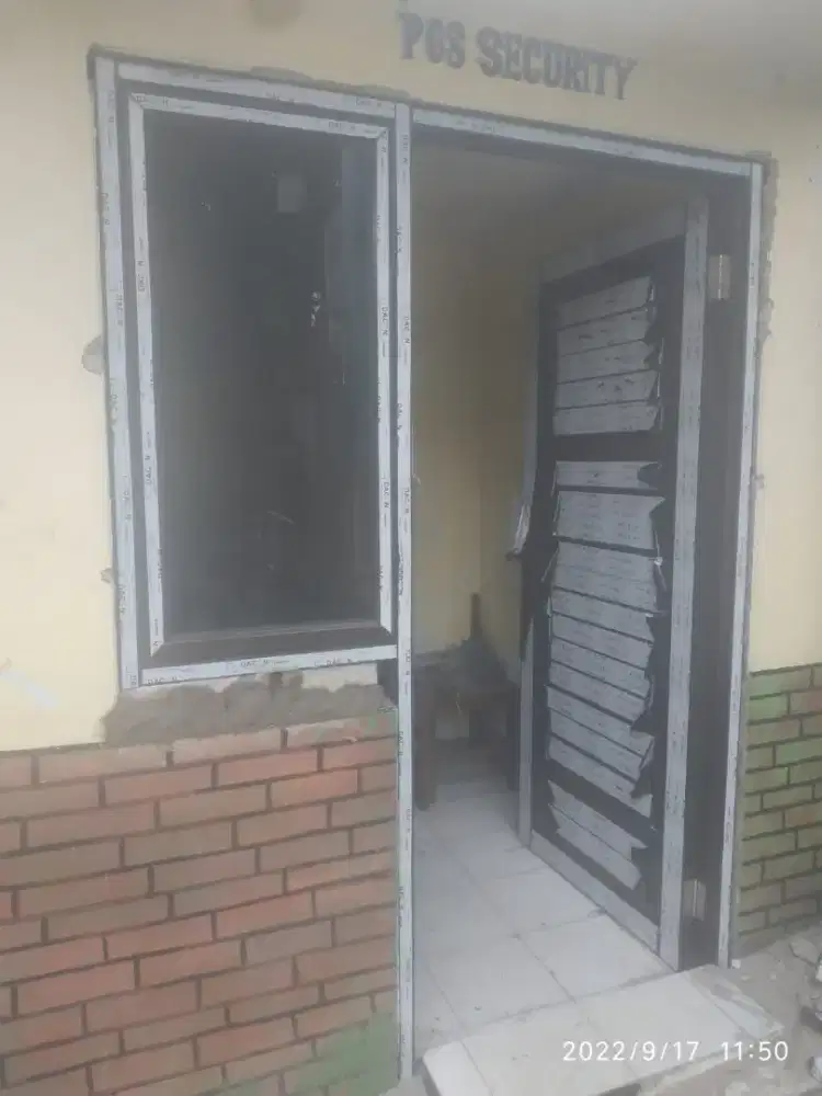 Jendela,pintu,etalase,kanopi kaca dll