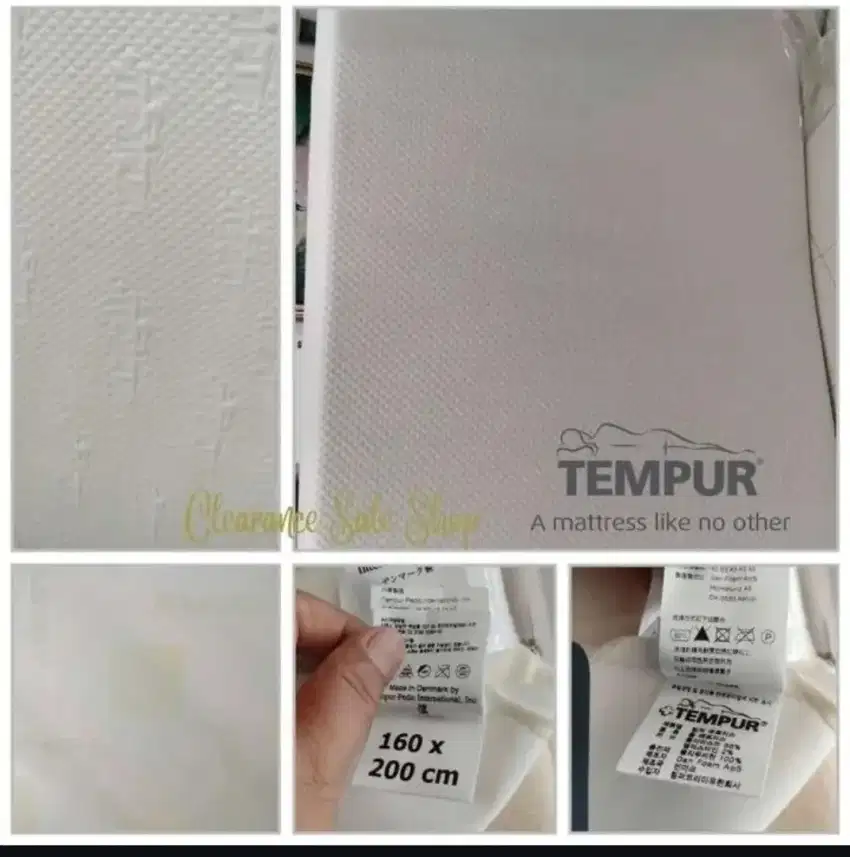 Kasur Tempur Orthopedic Full Latex Original Size 160