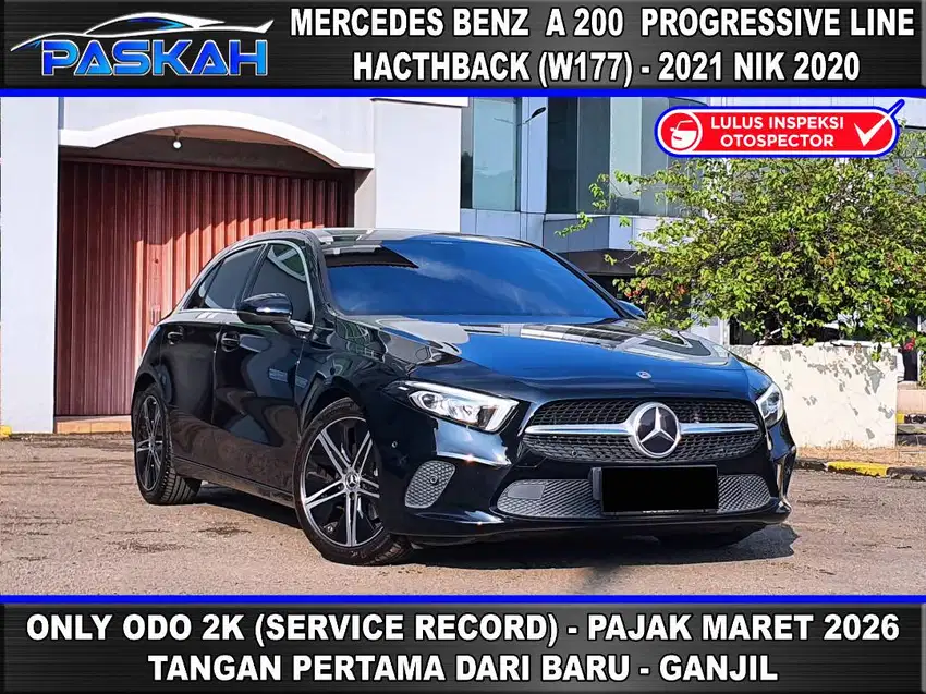 Hatch Back KM=4k Tax=2026 Ganjil Mercedes Benz A200 2021 nik 2020 mbux