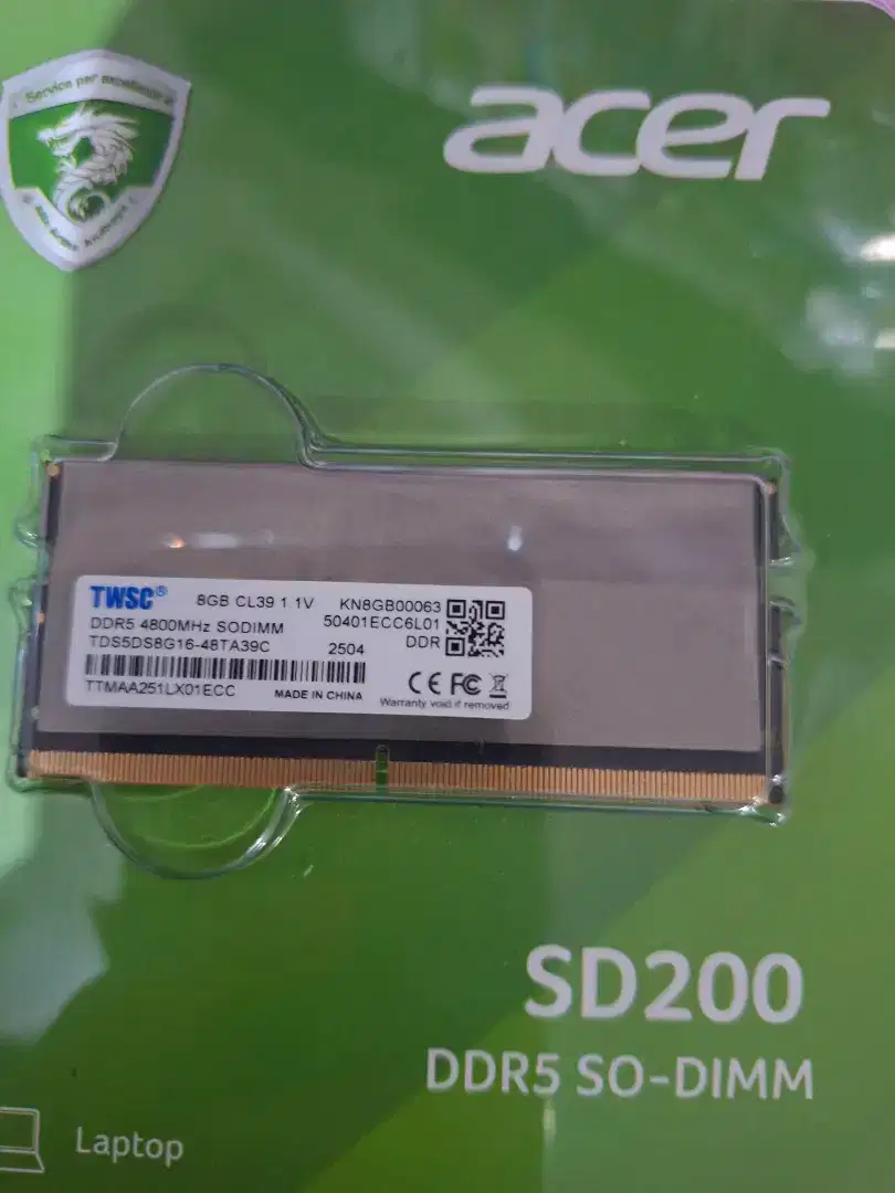DDR5 SO-DIMM 8GB