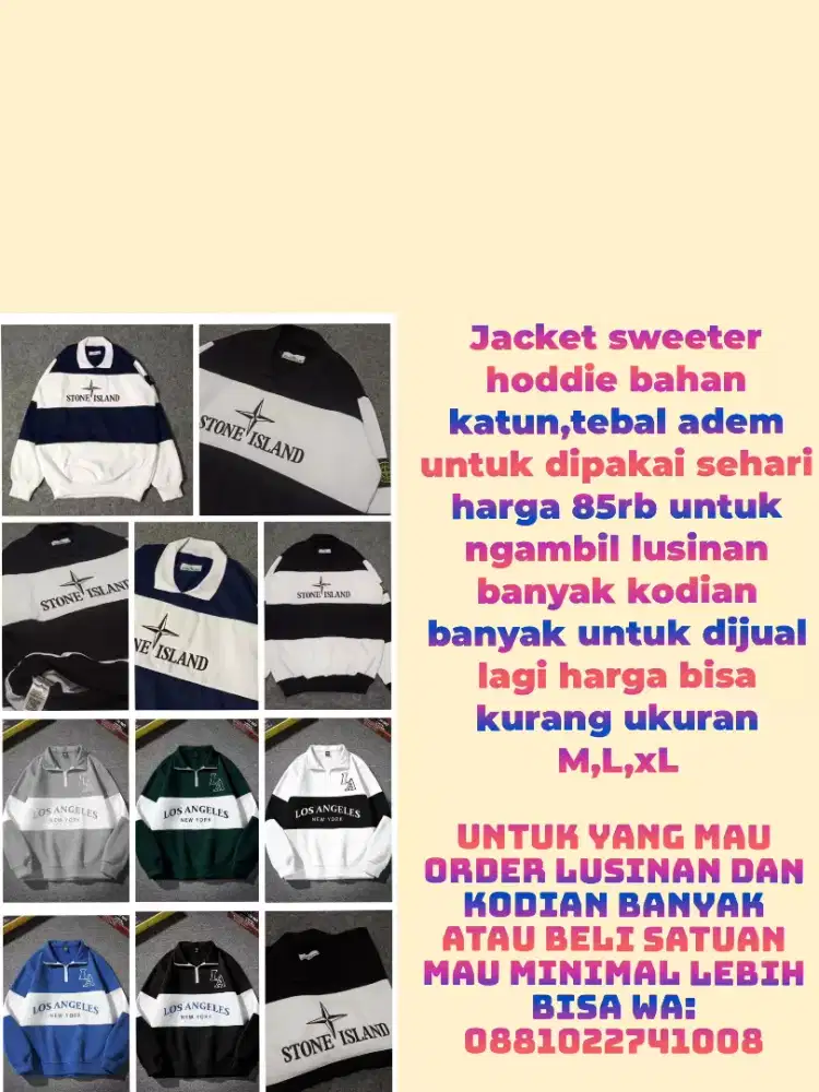 Jacket Sweeter hoodie