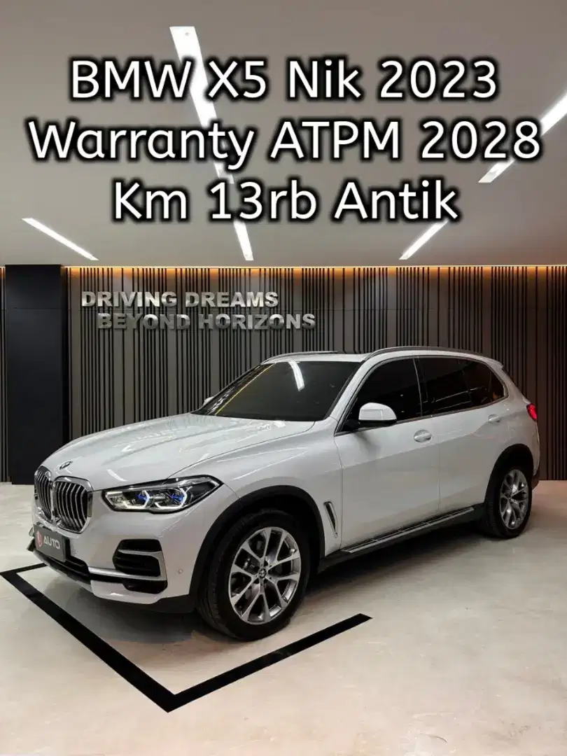 BMW X5 XDrive40i 7-Seater AT 2023 Putih B1188MNF Km13rb