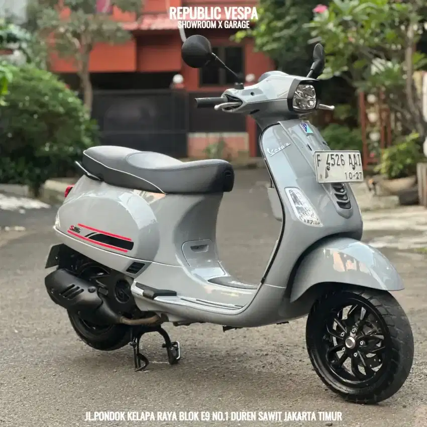 JUAL CEPAT VESPA S 125 IGET LED TH 2022 PERFECT CONDITION