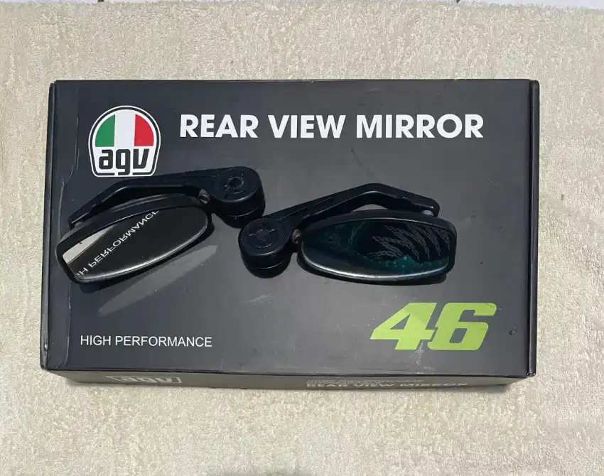AGV spion jalu over bar kaca putih