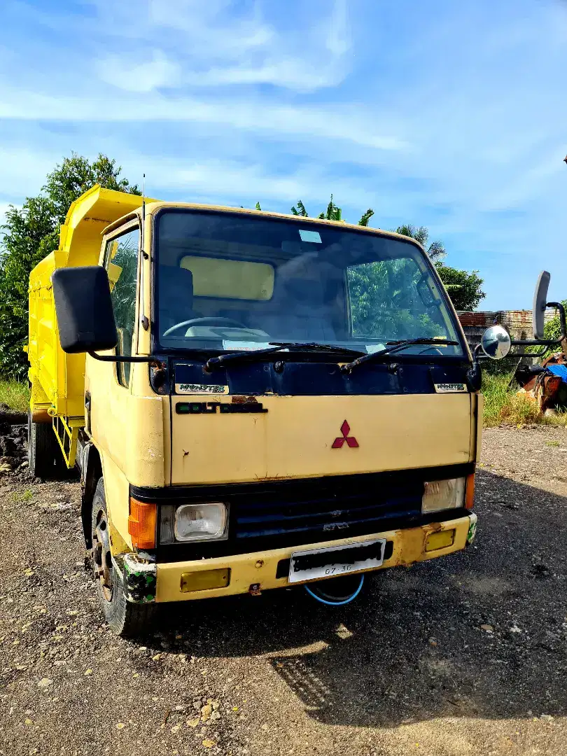 Dijual Dump Truk DT Mitsubishi Colt Diesel PS 120 Ragasa Dumptruk
