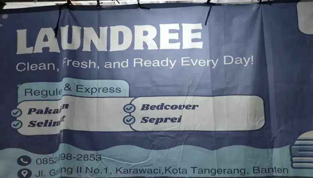 Dibutuhkan karyawan laundry