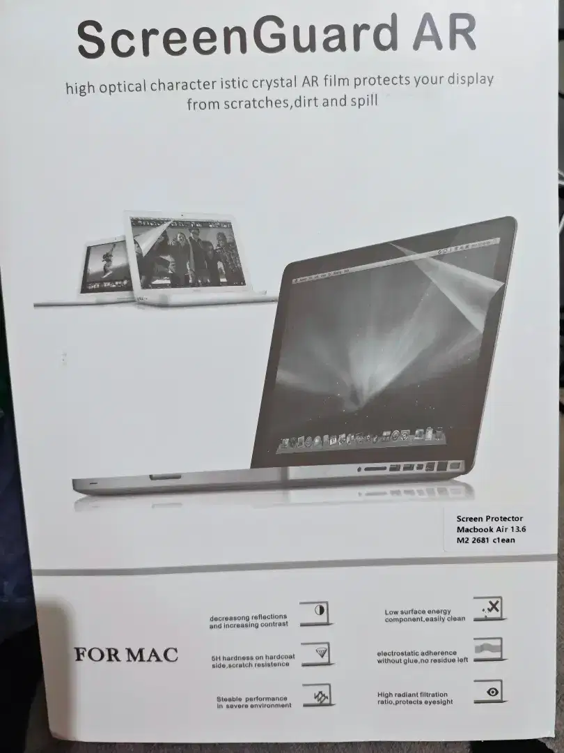 Anti Gores Macbook Air M4 2025 Ready