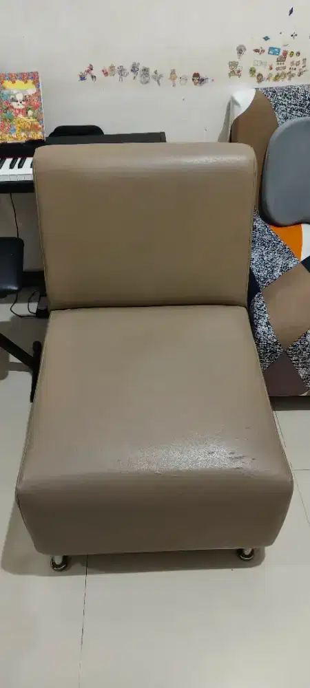 Sofa 1 seat cream