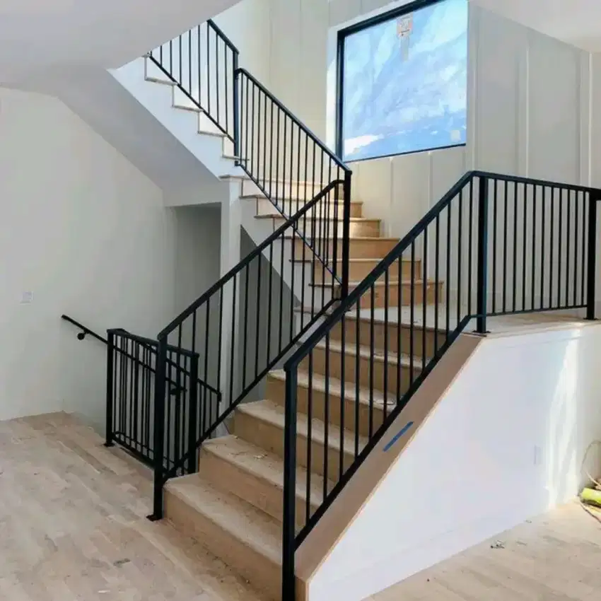 Railing tangga minimalis, railing balkon